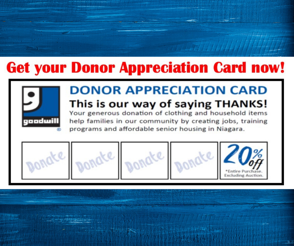 Donor Appreciation Card